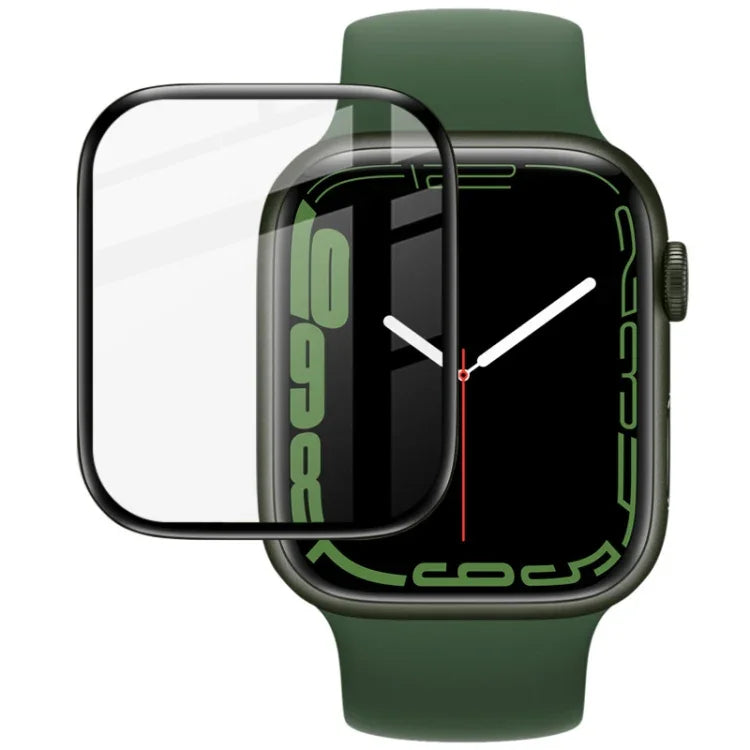 Película Protetora de Relógio em Plexiglass HD IMAK para Apple Watch Series 9 / 8 / 7 41mm, Para Apple Watch 7 41mm, Para Apple Watch 7 45mm