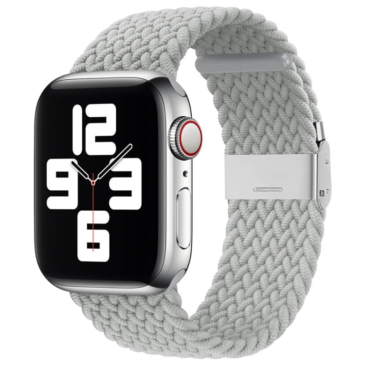 Pulseira Substituta em Nylon Trançado com Uma Fivela para Apple Watch Series, 7 45mm / 6&SE&5&4 44mm / 3&2&1 42mm
