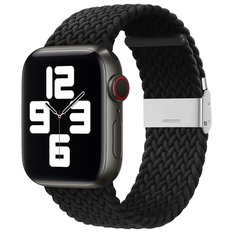 Pulseira Substituta em Nylon Trançado com Uma Fivela para Apple Watch Series, 7 45mm / 6&SE&5&4 44mm / 3&2&1 42mm