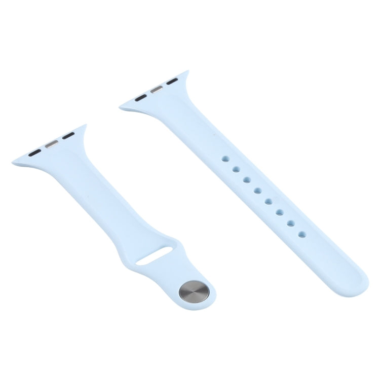 Pulseira de Substituição Slim em Silicone Para Apple Watch Series, 7 45mm / 6&SE&5&4 44mm / 3&2&1 42mm