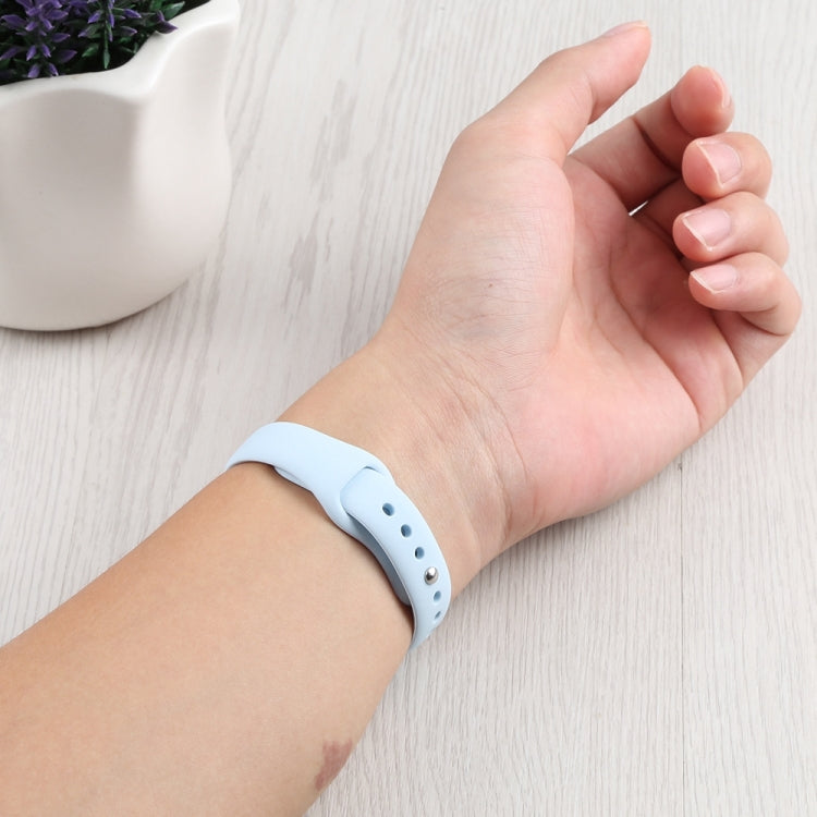 Pulseira de Substituição Slim em Silicone Para Apple Watch Series, 7 45mm / 6&SE&5&4 44mm / 3&2&1 42mm