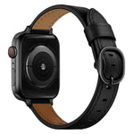 Pulseira de Relógio em Pele 14mm Para Apple Watch Series, 7 41mm / 6&SE&5&4 40mm / 3&2&1 38mm, 7 45mm / 6&SE&5&4 44mm / 3&2&1 42mm
