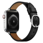 Pulseira de Relógio em Pele 14mm Para Apple Watch Series, 7 41mm / 6&SE&5&4 40mm / 3&2&1 38mm, 7 45mm / 6&SE&5&4 44mm / 3&2&1 42mm