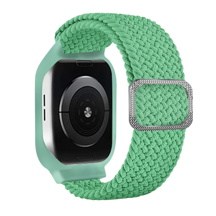 Pulseira de Substituição Integrada com Trança e Fivela em Moldura TPU Para Apple Watch Series, 6 & SE & 5 & 4 40mm / 3 & 2 & 1 38mm, 6 & SE & 5 & 4 44mm / 3 & 2 & 1 42mm