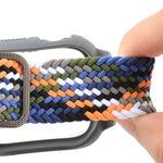 Pulseira de Substituição Integrada com Trança e Fivela em Moldura TPU Para Apple Watch Series, 6 & SE & 5 & 4 40mm / 3 & 2 & 1 38mm, 6 & SE & 5 & 4 44mm / 3 & 2 & 1 42mm
