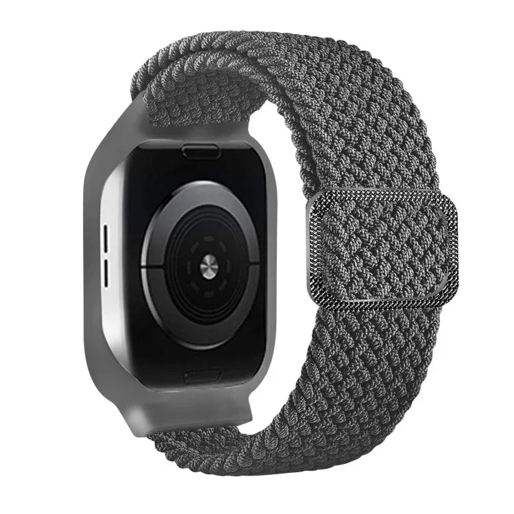 Pulseira de Substituição Integrada com Trança e Fivela em Moldura TPU Para Apple Watch Series, 6 & SE & 5 & 4 40mm / 3 & 2 & 1 38mm, 6 & SE & 5 & 4 44mm / 3 & 2 & 1 42mm