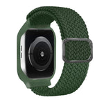 Pulseira de Substituição Integrada com Trança e Fivela em Moldura TPU Para Apple Watch Series, 6 & SE & 5 & 4 40mm / 3 & 2 & 1 38mm, 6 & SE & 5 & 4 44mm / 3 & 2 & 1 42mm