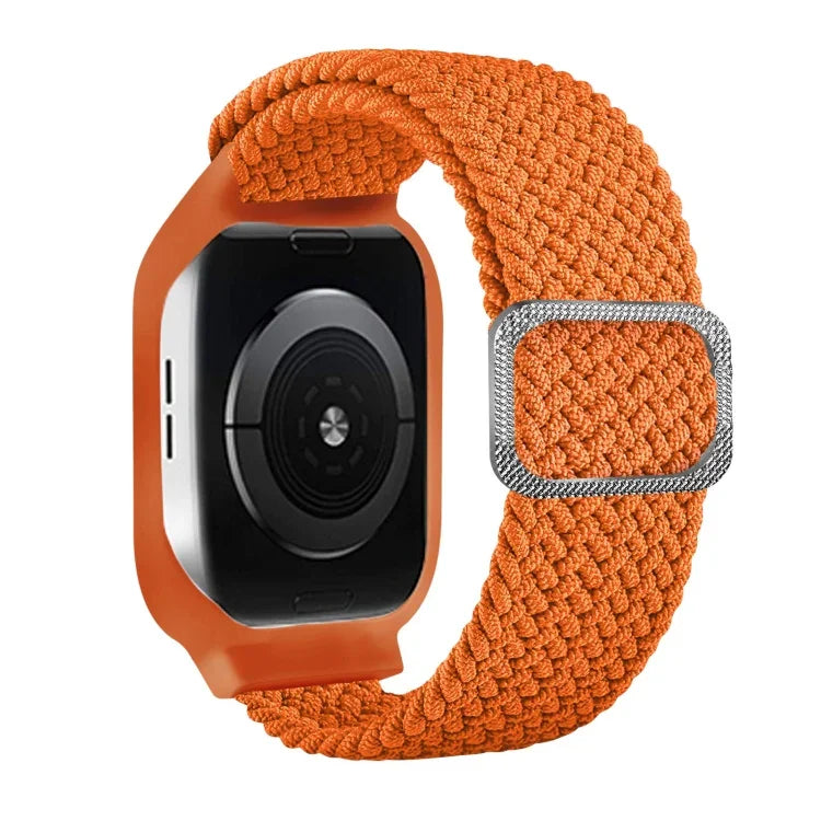Pulseira de Substituição Integrada com Trança e Fivela em Moldura TPU Para Apple Watch Series, 6 & SE & 5 & 4 40mm / 3 & 2 & 1 38mm, 6 & SE & 5 & 4 44mm / 3 & 2 & 1 42mm