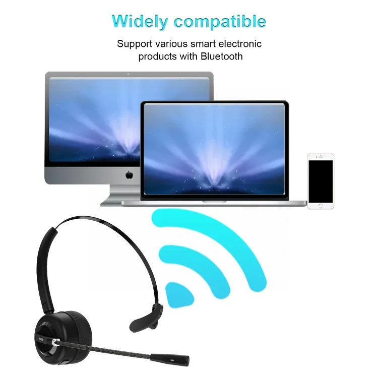 Anivia A8 Auscultadores Telefónicos Bluetooth com Microfone com Cancelamento de Ruído