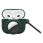 Capa Protetora de Silicone Resistente e Amortecedora 2 em 1 com Cobertura Total para AirPods 3 / AirTag 2ª Geração / AirTag 1ª Geração, Para AirPods 3 / AirTag