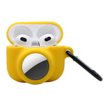 Capa Protetora de Silicone Resistente e Amortecedora 2 em 1 com Cobertura Total para AirPods 3 / AirTag 2ª Geração / AirTag 1ª Geração, Para AirPods 3 / AirTag