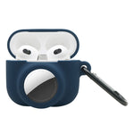 Capa Protetora de Silicone Resistente e Amortecedora 2 em 1 com Cobertura Total para AirPods 3 / AirTag 2ª Geração / AirTag 1ª Geração, Para AirPods 3 / AirTag