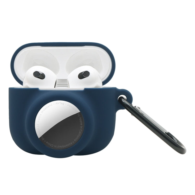 Capa Protetora de Silicone Resistente e Amortecedora 2 em 1 com Cobertura Total para AirPods 3 / AirTag 2ª Geração / AirTag 1ª Geração, Para AirPods 3 / AirTag