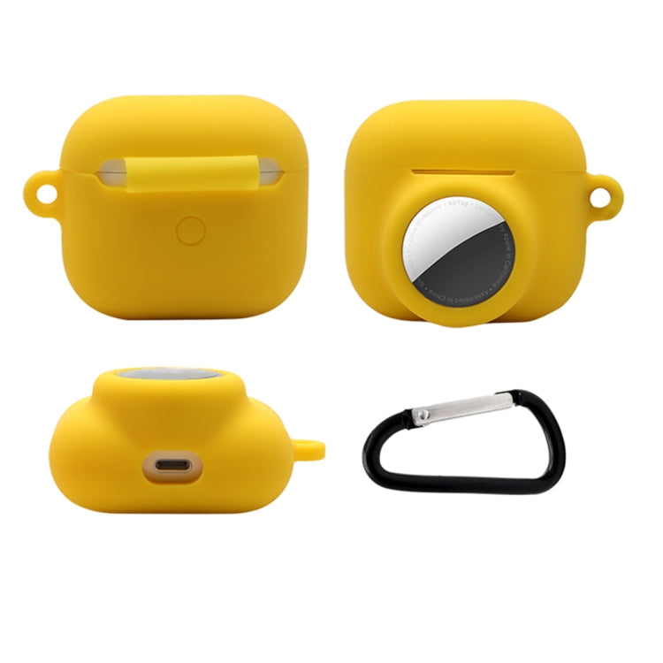 Capa Protetora de Silicone Resistente e Amortecedora 2 em 1 com Cobertura Total para AirPods 3 / AirTag 2ª Geração / AirTag 1ª Geração, Para AirPods 3 / AirTag