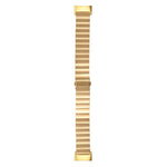Five-bead Steel Strap Watchband, For Fitbit Charge 5
