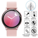 Película Protetora de Ecrã de Relógio em Hidrogel Suave, Para Samsung Galaxy Watch Active 1 / 2 40mm, Para Samsung Gear S3 42mm, Para Samsung Galaxy Watch4 Classic 46mm