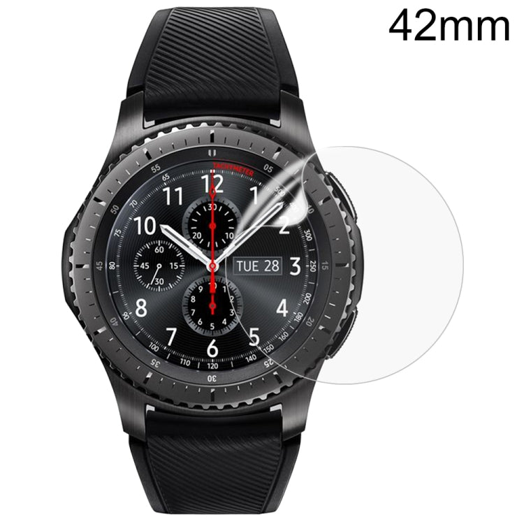 Película Protetora de Ecrã de Relógio em Hidrogel Suave, Para Samsung Galaxy Watch Active 1 / 2 40mm, Para Samsung Gear S3 42mm, Para Samsung Galaxy Watch4 Classic 46mm