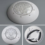 Lâmpada de Parede para Piscina em Plástico ABS, Luz Subaquática, 6W, 9W, 12W, 18W, 24W, 12x3W, 18x3W
