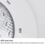 Lâmpada de Parede para Piscina em Plástico ABS, Luz Subaquática, 6W, 9W, 12W, 18W, 24W, 12x3W, 18x3W