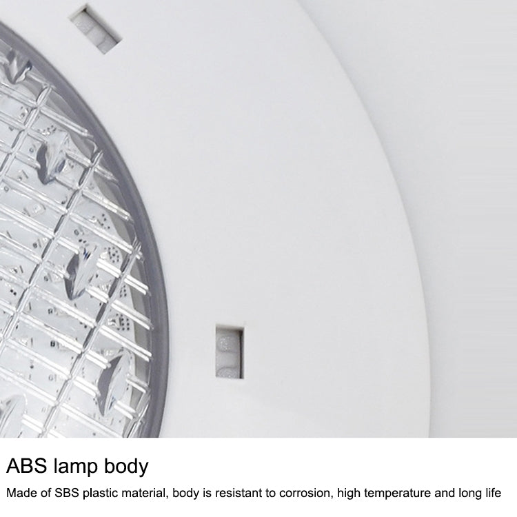 Lâmpada de Parede para Piscina em Plástico ABS, Luz Subaquática, 6W, 9W, 12W, 18W, 24W, 12x3W, 18x3W
