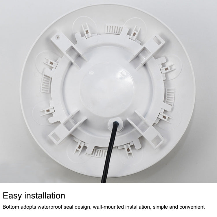 Lâmpada de Parede para Piscina em Plástico ABS, Luz Subaquática, 6W, 9W, 12W, 18W, 24W, 12x3W, 18x3W