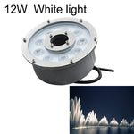 Luz de Fonte Subaquática LED em Anel de Liga de Alumínio para Paisagismo, 6W, 9W, 12W, 18W, 24W