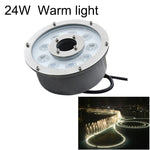 Luz de Fonte Subaquática LED em Anel de Liga de Alumínio para Paisagismo, 6W, 9W, 12W, 18W, 24W