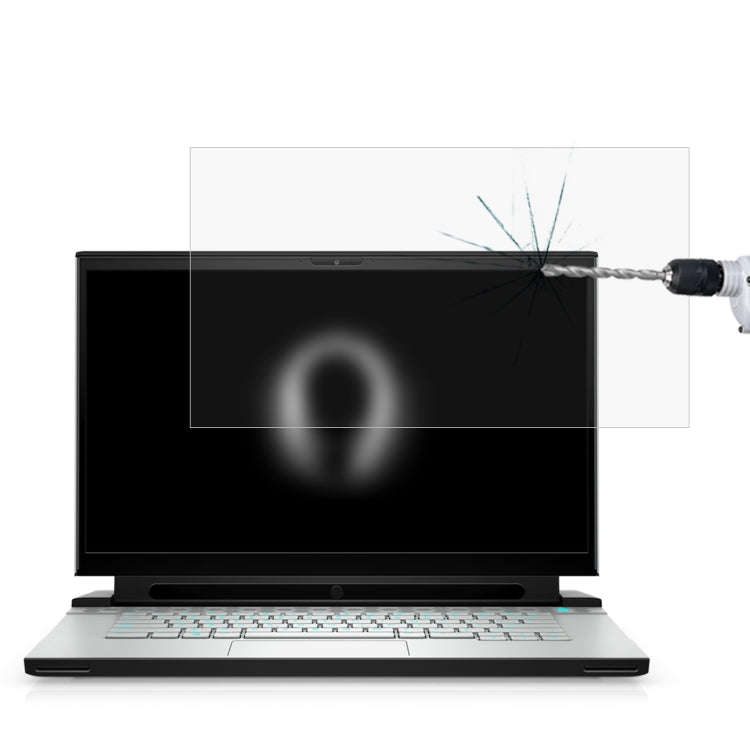 Película protetora de vidro temperado HD para ecrã de portátil, para Alienware M15 15,6 polegadas, para Alienware M15 R4 15,6 polegadas, para Alienware M15 R5 15,6 polegadas, para Alienware M15 R6 15,6 polegadas, para Alienware X15 R1 15,6 polegadas