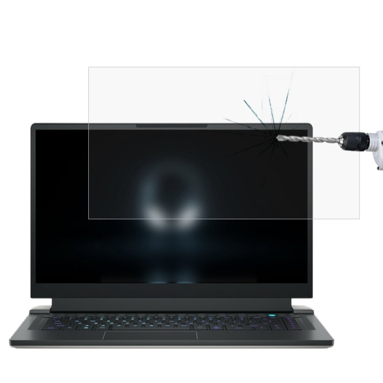 Película protetora de vidro temperado HD para ecrã de portátil, para Alienware M15 15,6 polegadas, para Alienware M15 R4 15,6 polegadas, para Alienware M15 R5 15,6 polegadas, para Alienware M15 R6 15,6 polegadas, para Alienware X15 R1 15,6 polegadas