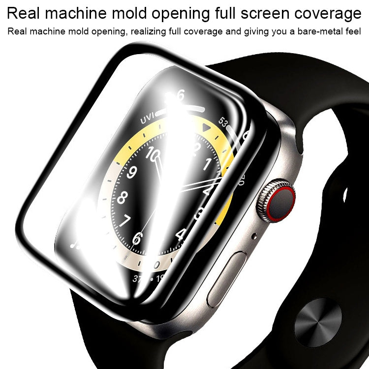Curved 3D Composite Material Soft Film Screen Protector For Apple Watch Series 6 / 5 / 4 / SE 3 / SE 2 / SE 1 40mm, For Apple Watch Series 7 41mm, For Apple Watch Series 7 45mm, For Apple Watch Series 6&SE&5&4 40mm, For Apple Watch Series 6&SE&5&4 44mm