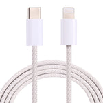 Cabo de Dados PD USB-C / Type-C para 8 Pinos, Comprimento do Cabo: 1m, 12W, 20W