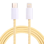Cabo de Dados PD USB-C / Type-C para 8 Pinos, Comprimento do Cabo: 1m, 12W, 20W