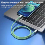 Cabo de Dados PD USB-C / Type-C para 8 Pinos, Comprimento do Cabo: 1m, 12W, 20W