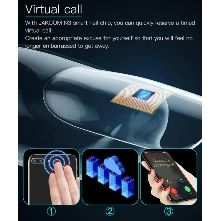 Chip de Unha Inteligente JAKCOM N3