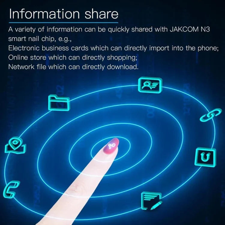 Chip de Unha Inteligente JAKCOM N3