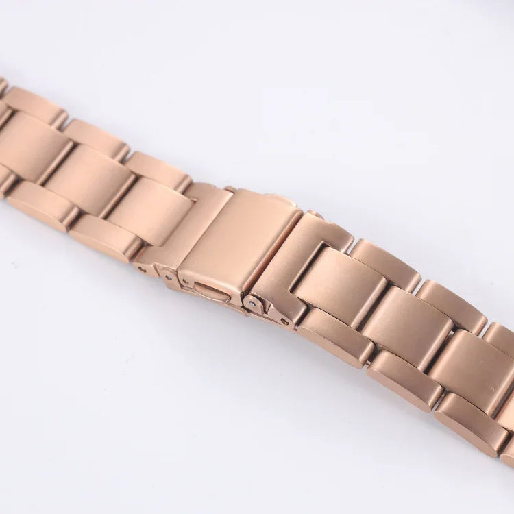 Correia de Relógio de Aço Pequena com Três Contas para Cintura, Para Samsung Galaxy Watch4 40mm / 44mm