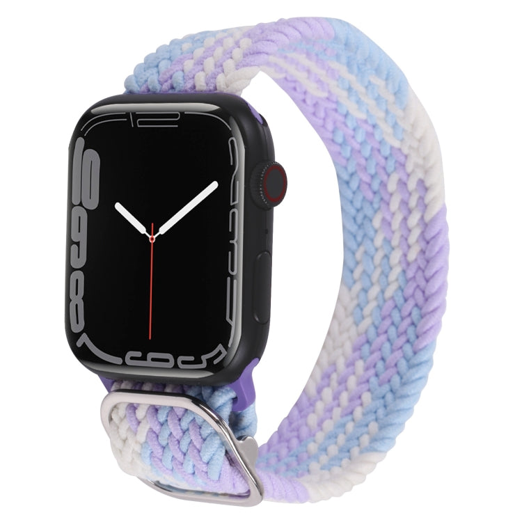 Correia trançada em nylon para Apple Watch Series, 7 41mm / 6&SE&5&4 40mm / 3&2&1 38mm