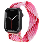 Correia trançada em nylon para Apple Watch Series, 7 41mm / 6&SE&5&4 40mm / 3&2&1 38mm