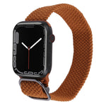 Correia trançada em nylon para Apple Watch Series, 7 41mm / 6&SE&5&4 40mm / 3&2&1 38mm