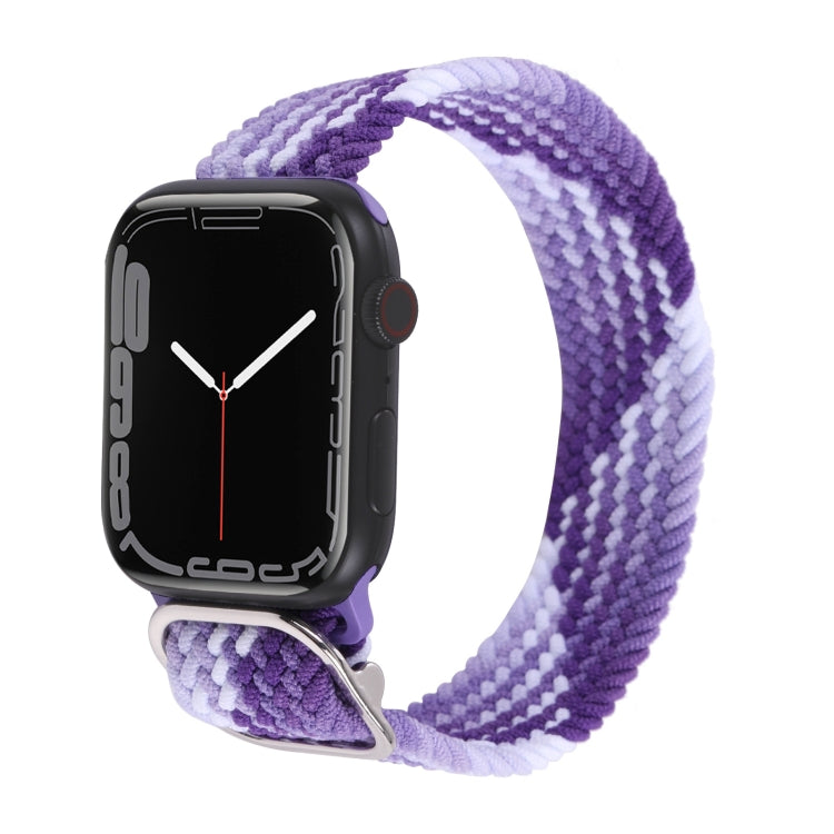 Correia trançada em nylon para Apple Watch Series, 7 41mm / 6&SE&5&4 40mm / 3&2&1 38mm