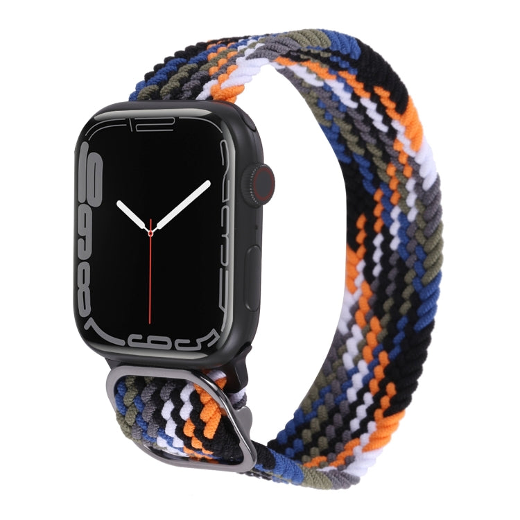 Correia trançada em nylon para Apple Watch Series, 7 41mm / 6&SE&5&4 40mm / 3&2&1 38mm