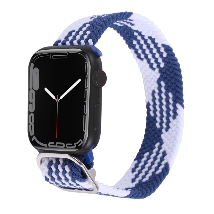 Correia trançada em nylon para Apple Watch Series, 7 41mm / 6&SE&5&4 40mm / 3&2&1 38mm