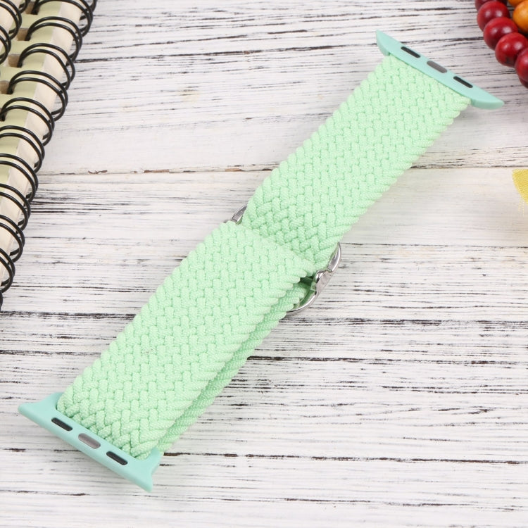 Correia trançada em nylon para Apple Watch Series, 7 41mm / 6&SE&5&4 40mm / 3&2&1 38mm