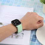 Correia trançada em nylon para Apple Watch Series, 7 41mm / 6&SE&5&4 40mm / 3&2&1 38mm