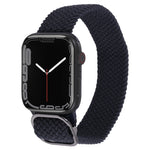 Correia trançada em nylon para Apple Watch Series, 7 41mm / 6&SE&5&4 40mm / 3&2&1 38mm