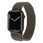 Correia trançada em nylon para Apple Watch Series, 7 41mm / 6&SE&5&4 40mm / 3&2&1 38mm
