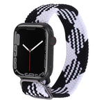 Correia trançada em nylon para Apple Watch Series, 7 41mm / 6&SE&5&4 40mm / 3&2&1 38mm