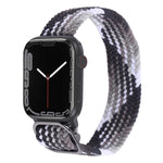 Correia trançada em nylon para Apple Watch Series, 7 41mm / 6&SE&5&4 40mm / 3&2&1 38mm