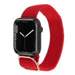 Correia trançada em nylon para Apple Watch Series, 7 41mm / 6&SE&5&4 40mm / 3&2&1 38mm
