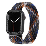 Correia trançada em nylon para Apple Watch Series, 7 41mm / 6&SE&5&4 40mm / 3&2&1 38mm